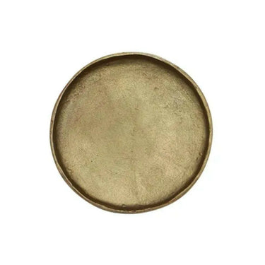 Hand Forged Brass Plate - Medium – High quality House of Dudley homewares